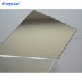 High quality plexi mirror acrylic mirror sheets gold